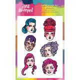 Creative expressions • clear stamps starlets 1