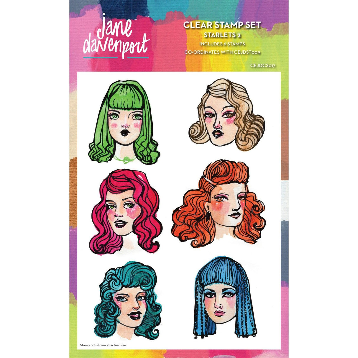 Creative expressions • Clear stamps Starlets 2