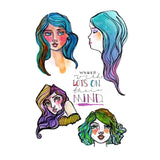 Creative expressions • clear stamps lots on their mind