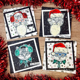 Creative Expressions • Clear Stamps Kitty Christmas