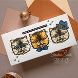 Creative expressions • clear stamps merry cutemas