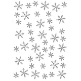 Creative expressions • pre cut rubber stamp snow storm background