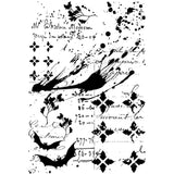 Creative expressions • pre cut rubber stamp inked journal
