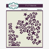 Creative Expressions • Template Star Flower