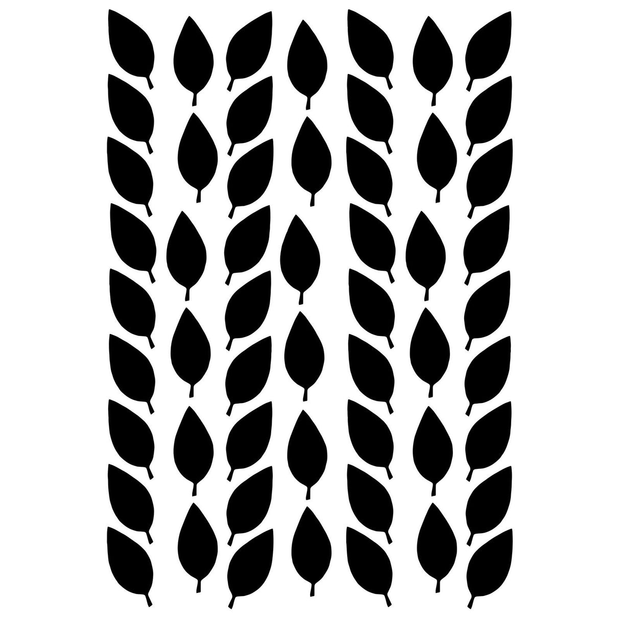 Creative expressions • stencil leafy trails