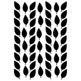 Creative expressions • stencil leafy trails