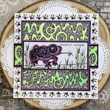 Creative expressions • stencil slime trail