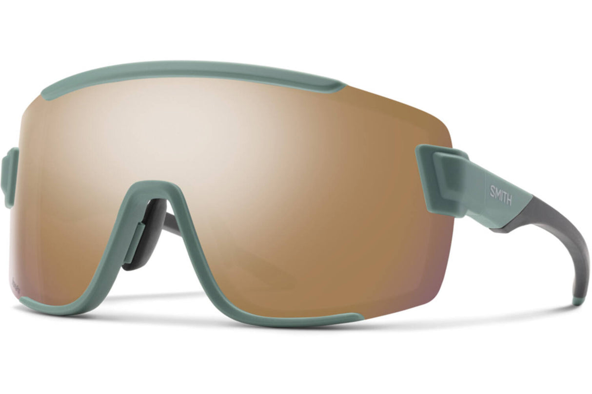 Smith Wildcat okulary Matte Alpine Green chrose Gold Mir