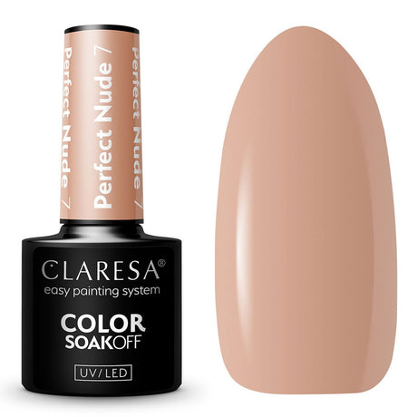 Claresa UV LED gel Polish 5ml Perfect Nude 7