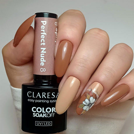 Claresa UV LED Gel Polish 5ml Perfect Nude 8