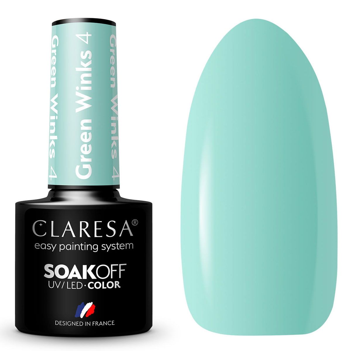 Claresa uv led gellak 5ml green winks 4