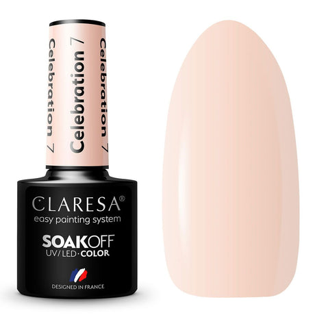 Claresa Vernis Gel UV LED 5 ml Célébration 7
