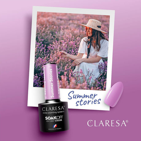Claresa Vernis gel UV LED 5 ml Histoires d'été 7