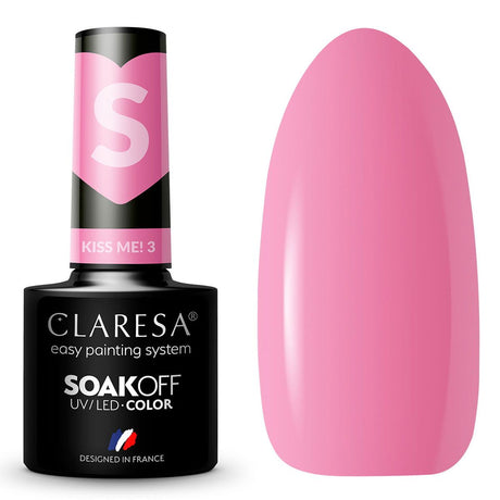 Claresa UV LED gel Polish 5ml Kiss Me 3
