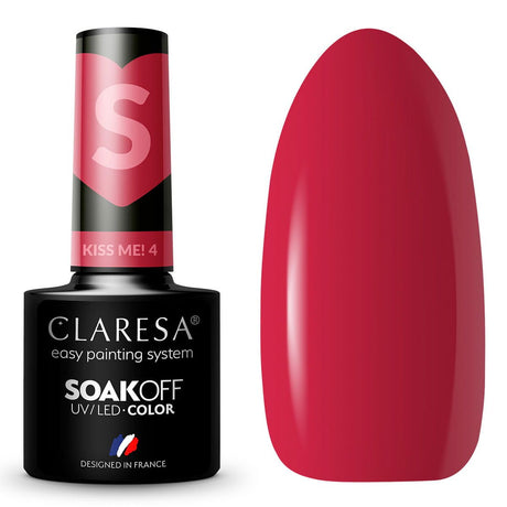 Claresa UV LED Gel Polonês 5ml Kiss Me 4