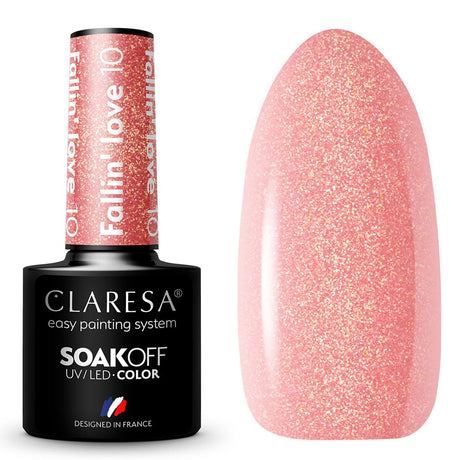 Claresa UV LED gél lak 5 ml Fallin' Love 10
