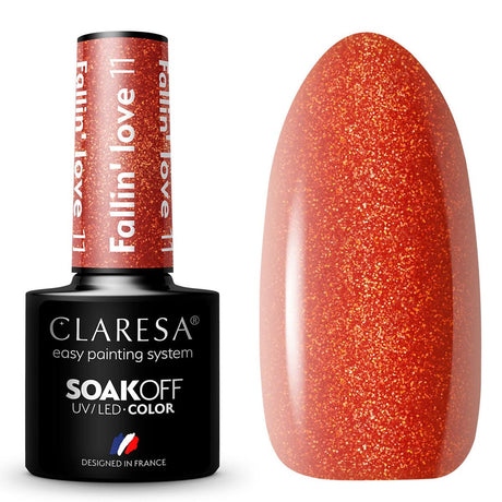 Claresa UV LED gel Polish 5ml Fallin' Love 11