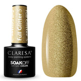 Claresa UV LED Gel Polish 5ml Full Glitter 3 Gold