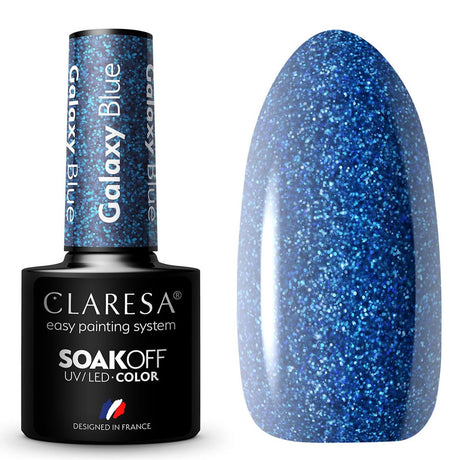 Claresa UV LED Gel Polonês 5ml Azul Galáxia