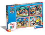 Clementoni puzzle Tlapková patrola, 4v1