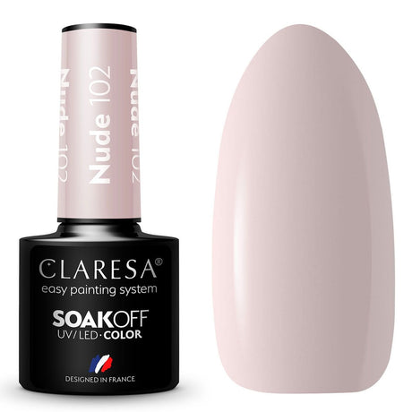 Claresa UV LED gel Polish 5ml Nude 102