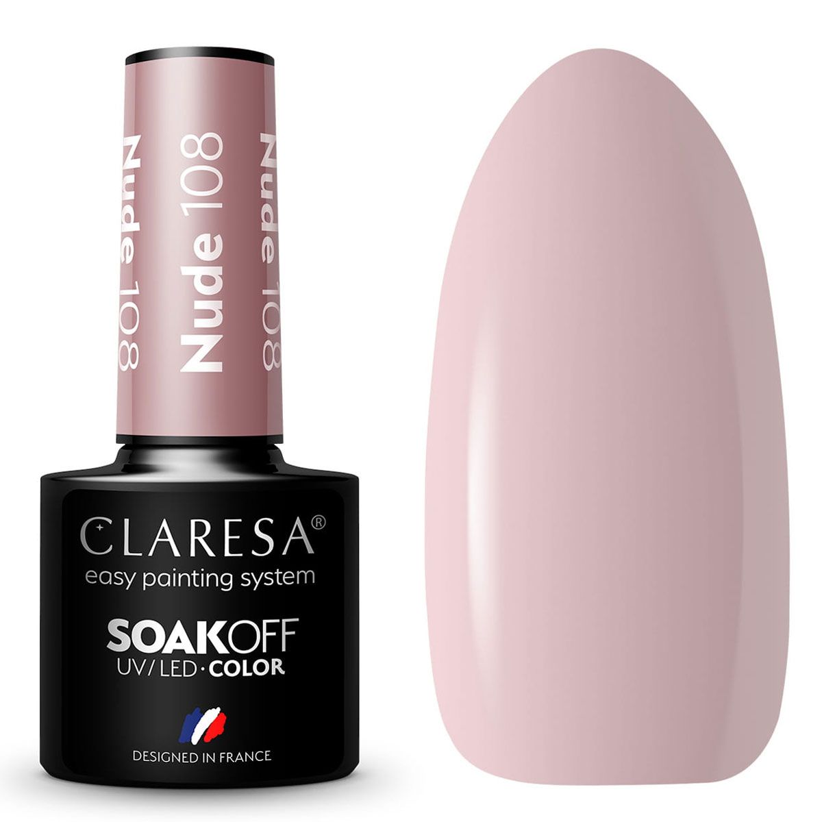 Claresa UV LED Gel Polish 5ml Nude 108