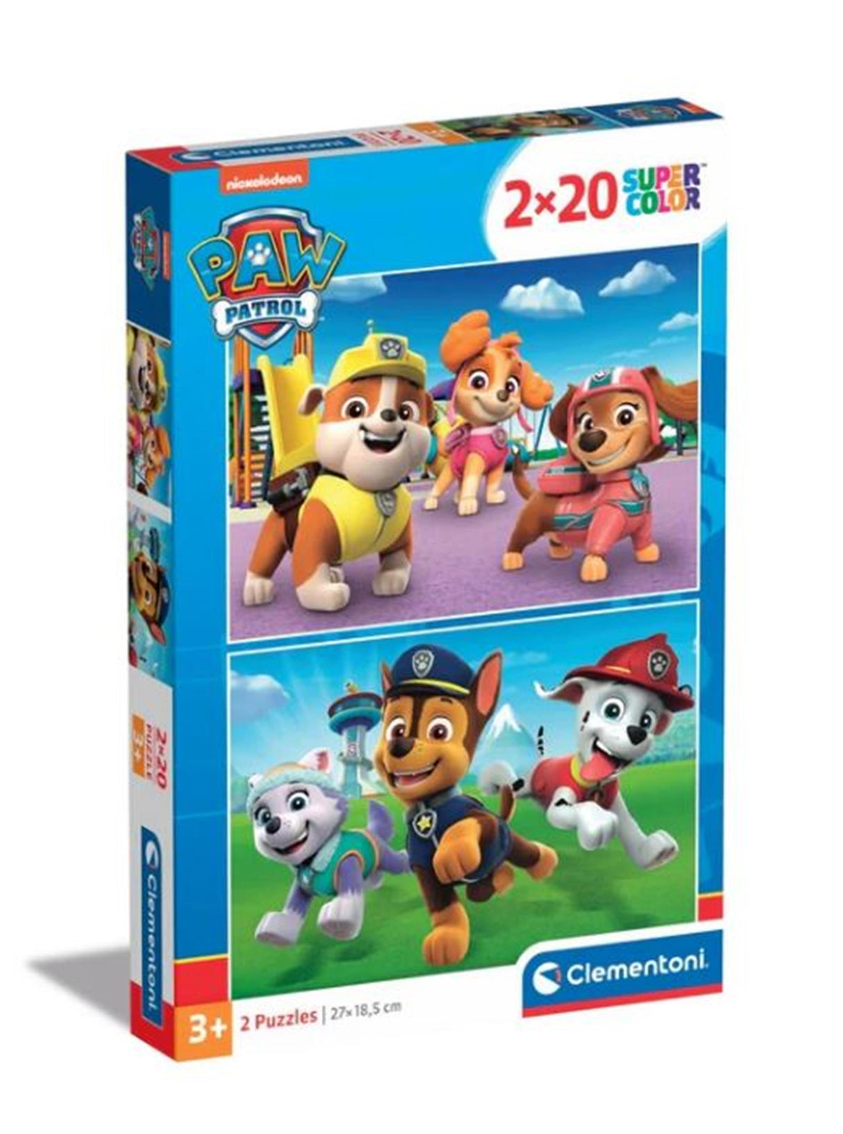 Clementoni puzzle 2x20pcs Paw Patrol