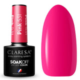 Claresa UV LED gelinis lakas 5ml Pink 531 Rainbow Explosion