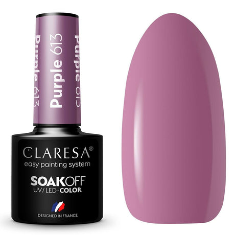 Claresa UV LED Gel Polonês 5ml Roxo 613 Savanna Vibes
