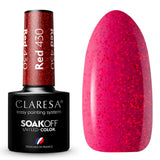 Claresa UV LED Gel Polish 5ml Red 430 Rainbow Explosion