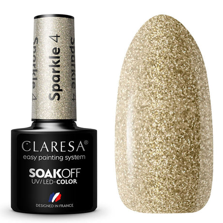 Claresa UV LED Gel Polonês 5ml Brilho 4