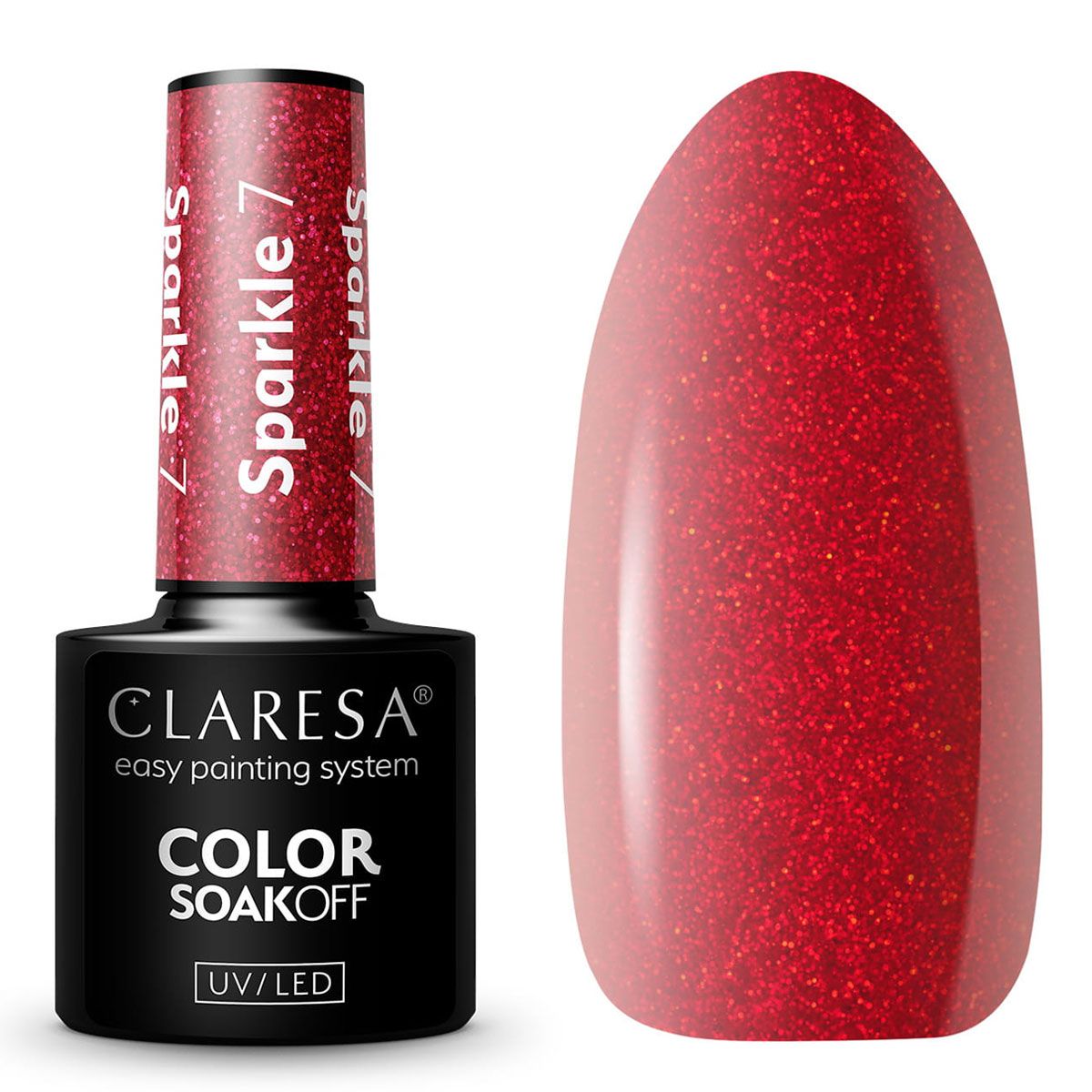 Claresa UV LED Gel Polnesch 5ml Sparkle 7