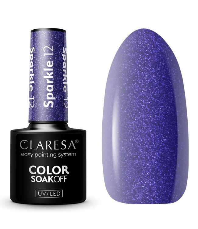 Claresa UV LED Gel Polish 5ml Sparkle 12