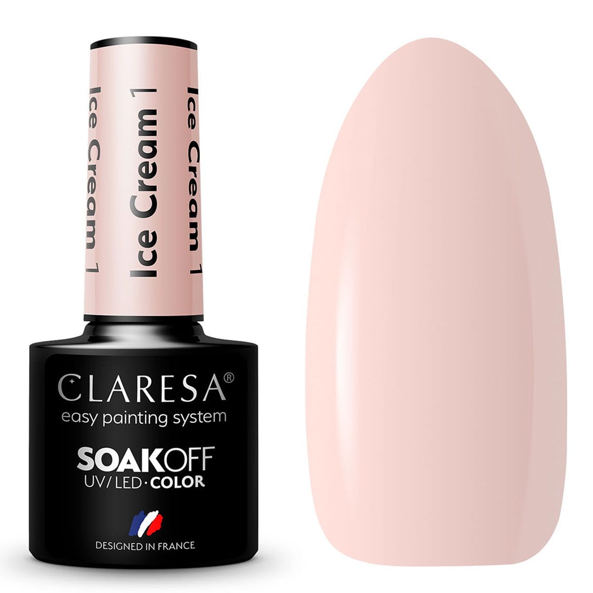 Claresa UV LED Gel Polnesch 5ml Eis 1