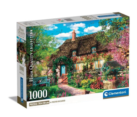 Clementoni puzzle 1000 pieces The Old Cottage