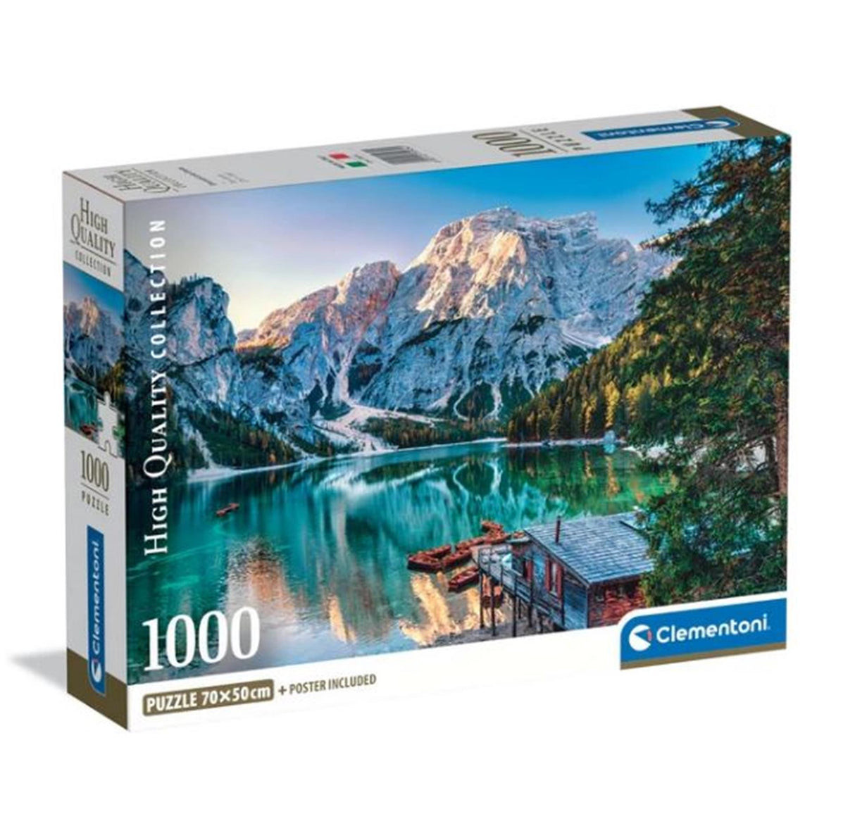 Clementoni puzzle 1000pcs emerald lake