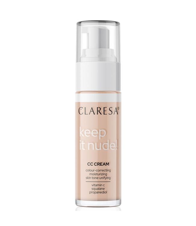 Claresa keeps it nude! cc cream 102 warm medium 33gr.