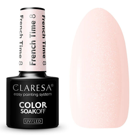 Claresa UV LED Gel Polonês 5ml Tempo Francês 8