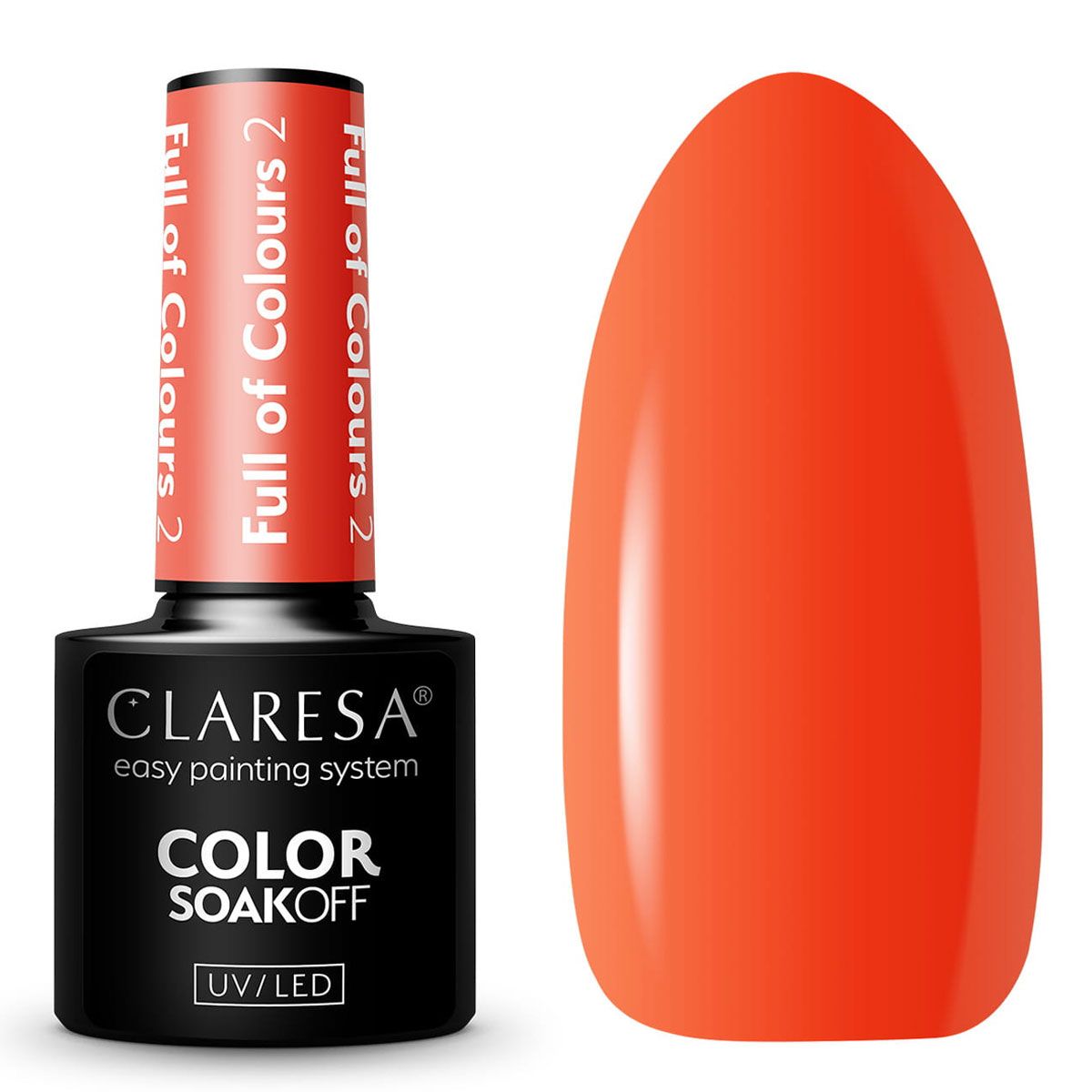 Claresa UV LED gel lak 5ml plný barev 2