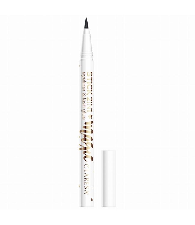 Claresa magic stick 2-in-1 eyeliner eyelash glue black
