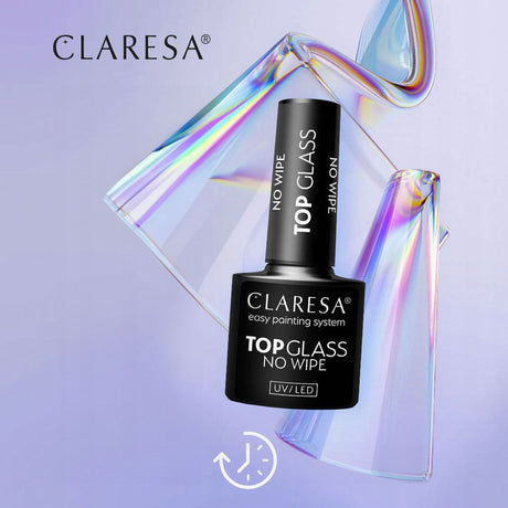 Claresa viršutinio sluoksnio stiklas be šluostės 5 ml