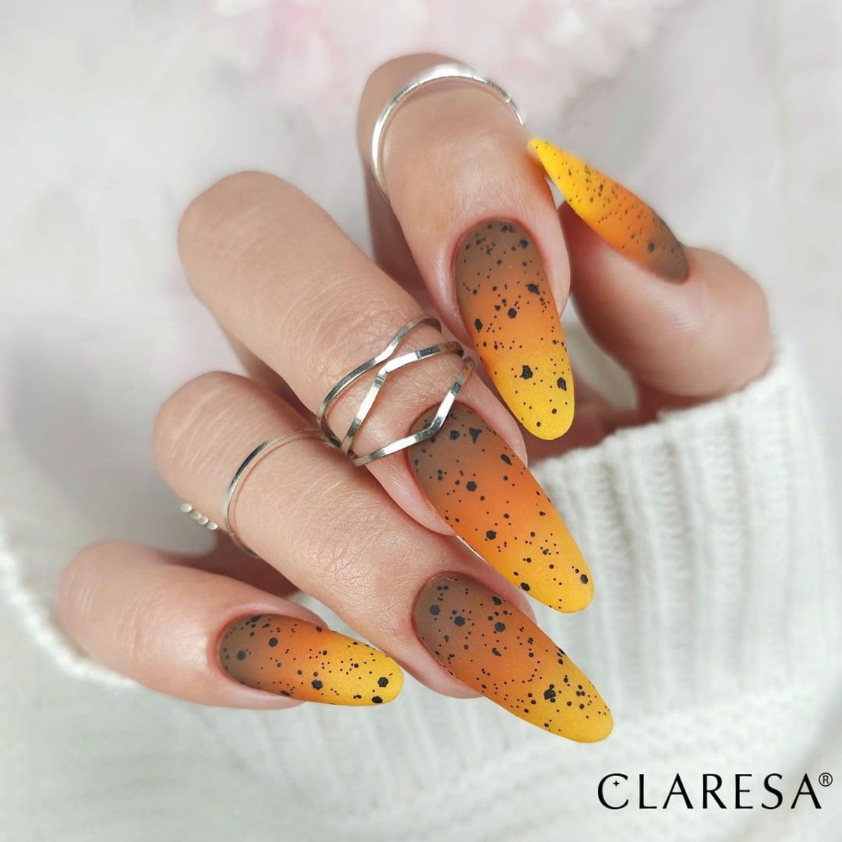 Claresa top coat bubble black matt no wipe 5ml