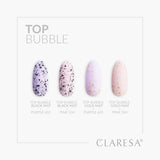 Claresa top coat bubble black matt no wipe 5ml