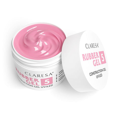 Gel de borracha Claresa 5 rosa framboesa 90gr.