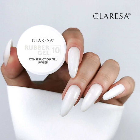 Claresa Gummi Gel 10 Mëllechwäiss 90gr.