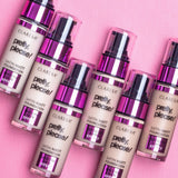Claresa seidenmatte Foundation, bitte hübsch! 06 hellbraun 34gr.
