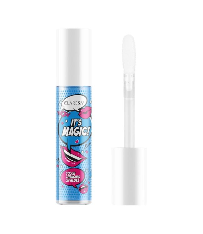 Claresa lip gloss it's magic color changing lip gloss