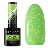 Claresa Pędzel Easy Gel Brokat Pistacjowy 5ml