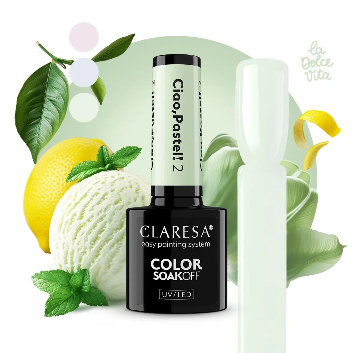 Claresa UV LED Gel Polish 5ml Ciao Pastel 2