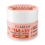 Claresa keratin soft easy builder gel soft latte 45gr.